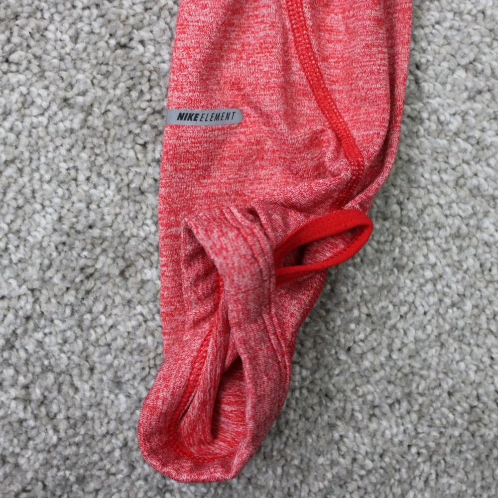Nike Element Ohio State‎ Sweatshirt Mens Small Red Dri-Fit 1/4 Zip L/S Pullover